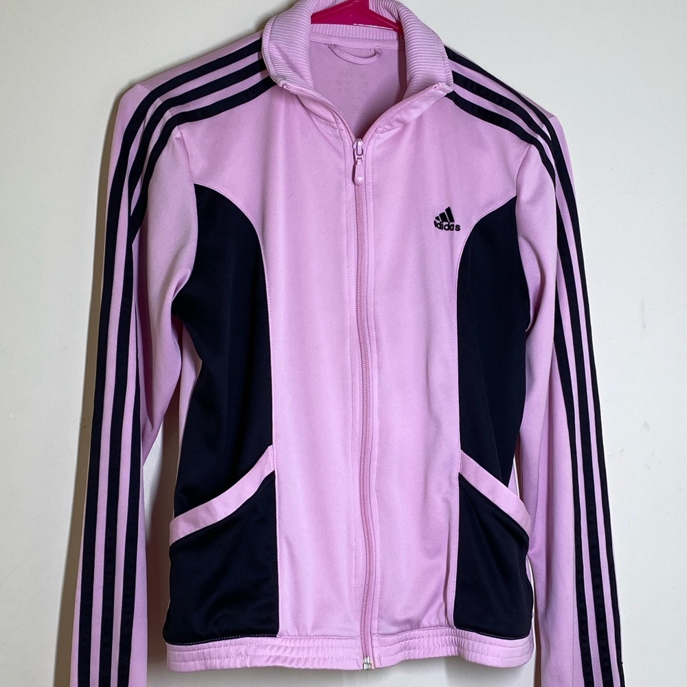 Pink Adidas Zip-Up 💗